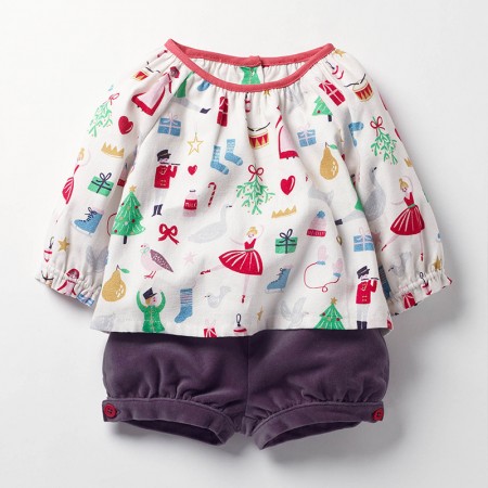 Костюм 2 в 1 для дівчинки Новорічна казка Little Maven