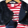 Комплект для дівчинки 2 в 1 All need you is love, синій Baby Rose