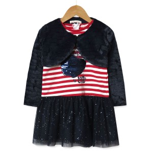 Комплект для дівчинки 2 в 1 All need you is love, синій Baby Rose