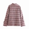 Куртка жіноча з твідової тканини Vintage Berni Fashion