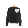 Джемпер жіночий в'язаний контрастний White heart Berni Fashion