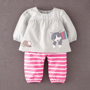 Костюм для дівчинки 2 в 1 Кішка та мишка Little Maven