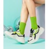 Кросівки жіночі chunky sneakers Black contrast Warrior