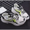 Кросівки жіночі chunky sneakers Black contrast Warrior